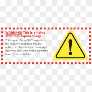 Click That Button Below Now - Traffic Sign, HD Png Download