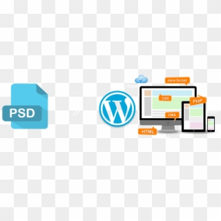 Psd To Wordpress Conversion Services - Convert Php To Wordpress, HD Png Download
