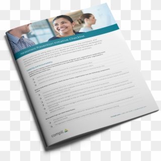 Harassment Checklist Transparent - Brochure, HD Png Download