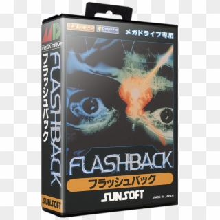 Flashback Mega Drive Box Art, HD Png Download