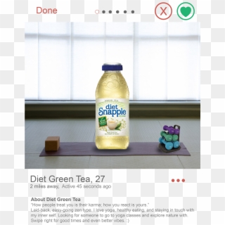 Green Tea Snapple, HD Png Download