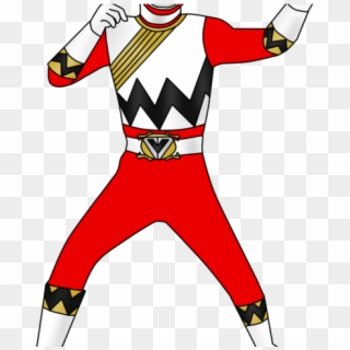Power Rangers Clipart File - Red Power Ranger Png, Transparent Png
