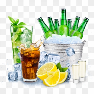 Alcohol Drinks Png - Mojito Drink, Transparent Png
