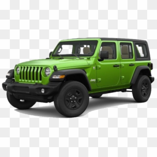 2018 Jeep Wrangler Green - 2019 Jeep Wrangler Unlimited Sport, HD Png Download