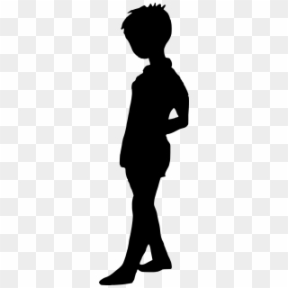 Free Download - Boy Silhouette Transparent Background, HD Png Download