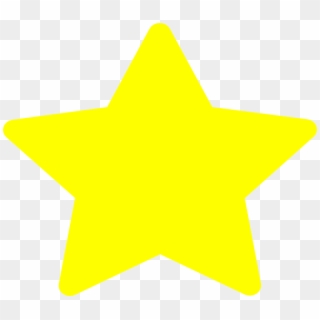 Large Yellow Star Clipart - Gold Star Icon Png Transparent, Png Download