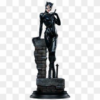 Dc Comics Catwoman Premium Format Silo - Batman Return Catwoman Figurine, HD Png Download