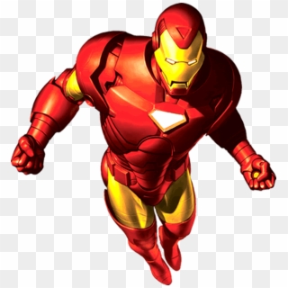 Iron Man Clipart Marvel Comic - Super Heroes Iron Man, HD Png Download
