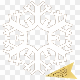 Click Here To Download Snowflake With Clear Background - Illustration, HD Png Download
