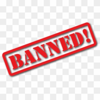 Banned Logo Png - Banned, Transparent Png