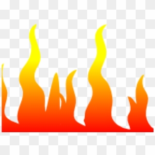 Fire Flames Clipart Page Border - Flame, HD Png Download