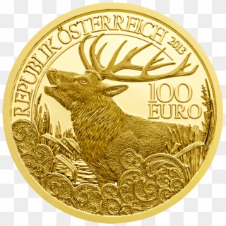Gold Coin The Red Deer - Heraclius Constantine, HD Png Download