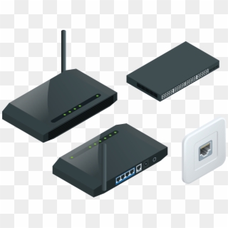 Wireless-networking - Wireless Router, HD Png Download