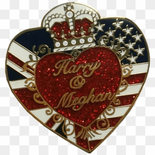 Exclusive Commemorative Royal Wedding Pin - Heart, HD Png Download