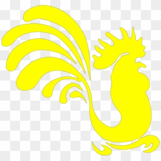 Small - Yellow Rooster Logo, HD Png Download