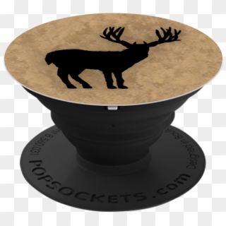 Large Antlers Stag Buck Deer Popsocket Grip - Popsockets, HD Png Download