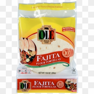 Fajita Flour Tortillas - Food, HD Png Download