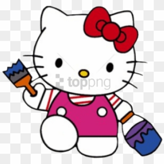 Free Png Download Hello Kitty Painting Png Images Background - Cartoon Characters For Painting, Transparent Png