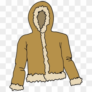 Sweater Cliparts - Fur Jacket Clipart, HD Png Download