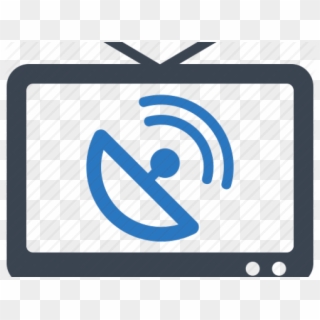 Tv Clipart Tv Icon - Sign, HD Png Download