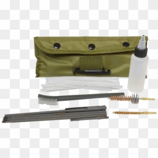 Picture Of Ar15/m16 Military Gun Cleaning Kit W/ Pouch - Rifle, HD Png Download
