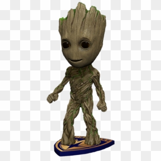 Neca Marvel Guardians Of The Galaxy Vol - Hand Paint Bobble Head Groot, HD Png Download
