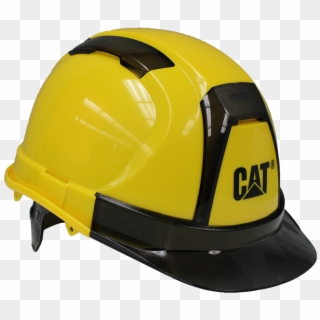 Vented Yellow Hard Hat Ansi Approved Ce Certified - Cat Hard Hat, HD Png Download