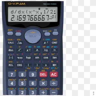 Calculator Clipart Vector Png - Casio Scientific Calculator Fx 100ms Plus, Transparent Png
