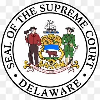 Paramount Communications, Inc - Delaware State Flag And Seal, HD Png Download