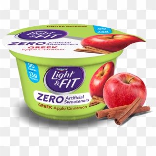 Apple Cinnamon Greek Nonfat Yogurt - Carb Free Yogurt Brands, HD Png Download