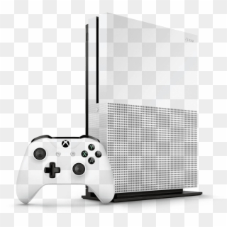 Microsoft Model 1681 Xbox One S 500gb White Video Game - Microsoft Xbox One S 1tb Game Console, HD Png Download
