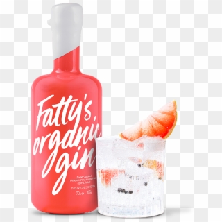 Fattyslondondry Hero - Glass Bottle, HD Png Download
