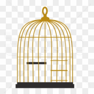Free Png Download Cage Bird Clipart Png Photo Png Images - Bird Cage Vector Png, Transparent Png