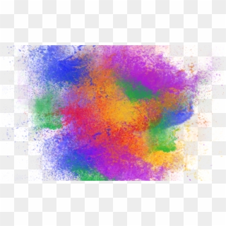 Color Powder Background, Color Splash Background, Color - Background Color Splash Png, Transparent Png