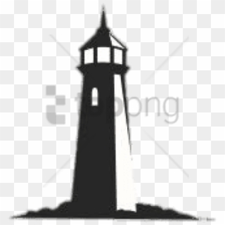 Free Png Lighthouse Png Image With Transparent Background - Lighthouse Illustration Black And White, Png Download