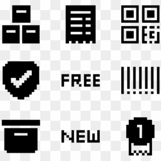 Png Stock Icon Family Solid Icons Available In Svg - Pixel Art, Transparent Png