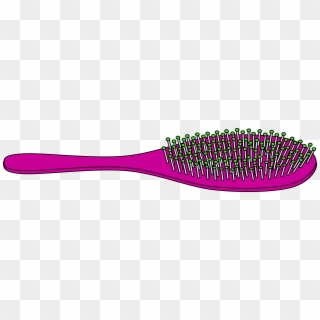 Images Of Hair Brush Clip Art - Clipart Of A Hairbrush, HD Png Download