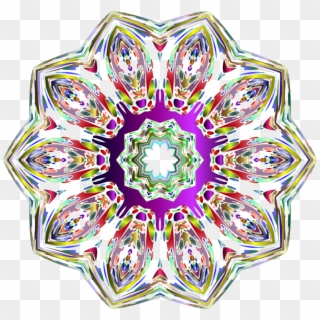 Hexagon Polygon Kaleidoscope Mandala Rhombus - Cafe Quantico Frases, HD Png Download