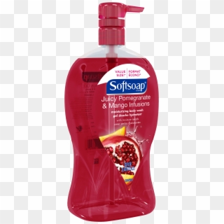 Softsoap Moisturizing Body Wash, Pomegranate And Mango - Softsoap, HD Png Download
