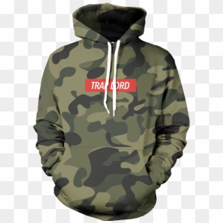Trap Lord Camo Hoodie, HD Png Download