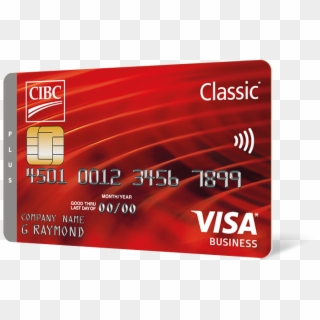 Cibc Corporate Classic Plus Visa Card - Cibc Visa Card, HD Png Download