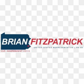 Congressman Brian Fitzpatrick - Graphic Design, HD Png Download