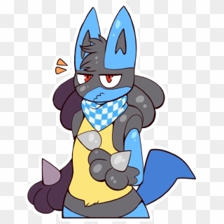 Pk Lucario - Cartoon, HD Png Download