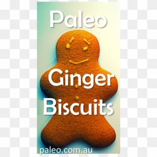 Paleo Diet Recipe Ginger Bread Men Man Cookies Biscuits - Teddy Bear, HD Png Download