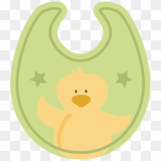Duck Baby Shower - Babero Para Baby Shower Dibujo Animado, HD Png Download