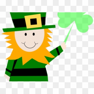 Luck Clipart Happy Leprechaun - St Patricks Day Clipart Png, Transparent Png