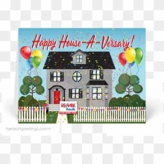Happy Birthday To Your House Anniversary Cards For - Happy Anniversary To Your House, HD Png Download