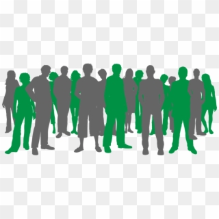 We've Had Two - Crowd Of People Silhouette, HD Png Download