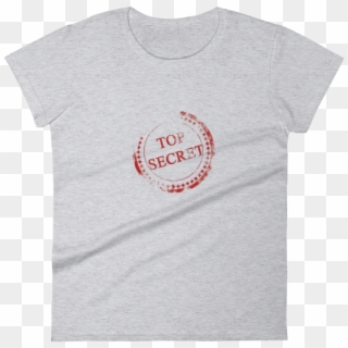 Top Secret Women's Short Sleeve T-shirt - Shirt, HD Png Download