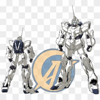 The Machine Is Distinguished By Its Pure White Colors - Gundam Mini Kit Unicorn, HD Png Download